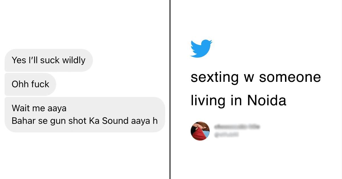 Sexting In Noida? This Is An Accurate Representation Of What That Looks Like