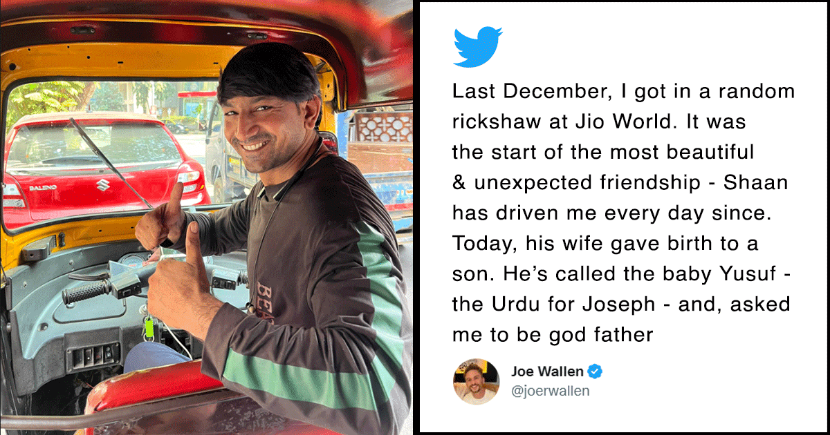 This UK Journalist’s Friendship With A Mumbai Auto Driver Is Winning The Internet’s Hearts