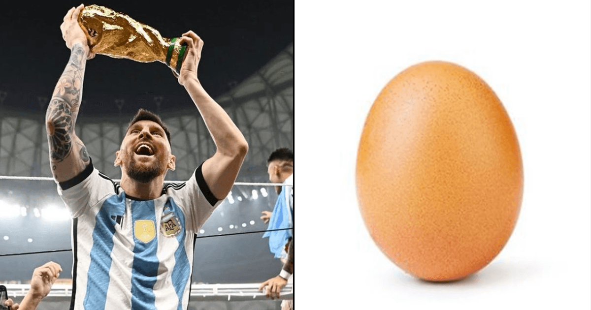 Messi’s World Cup Victory Post Dethrones The Iconic Egg To Become The Most Liked Picture On Insta