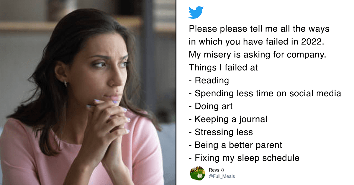 People Sharing Things They Failed To Do In 2022 Is A Reminder That New Year Resolutions Suck