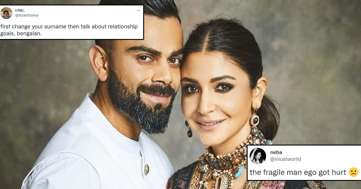 Desi Man Asks Anushka Sharma To Change Her Surname; Gets Schooled On A Concept Called Choice