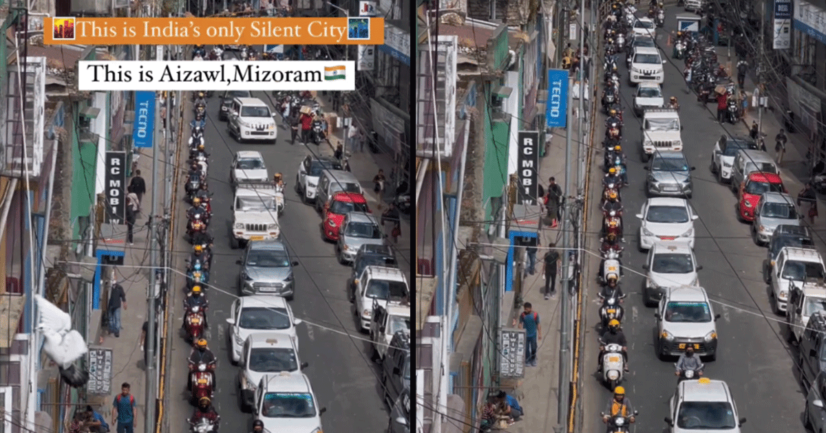 This Video Of Traffic Etiquette From ‘Silent City’, Aizawl, Serves As An Example For All Of Us