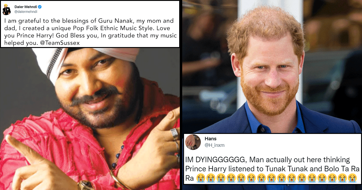 Daler Mehndi Actually Thought Prince Harry Listened To ‘Bolo Ta Ra Ra’ When He Was Sad! WTAF