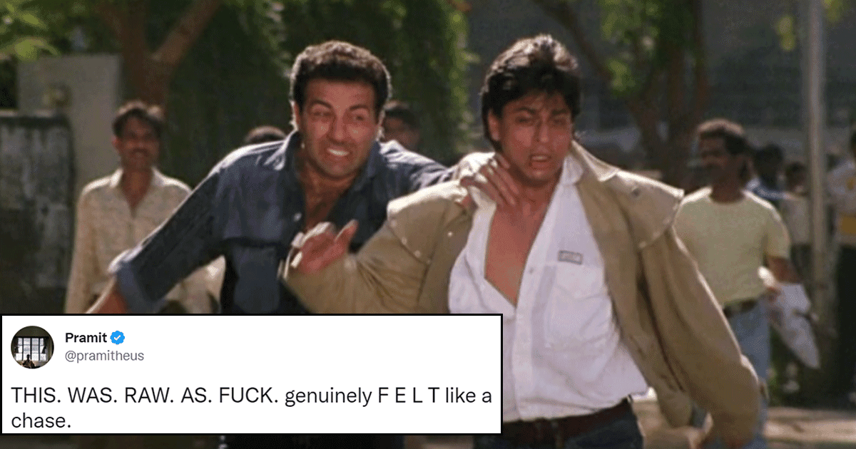 Twitter Believes That This Scene From ‘Darr’ Is One Of The Best Chase Scenes Ever & We Agree