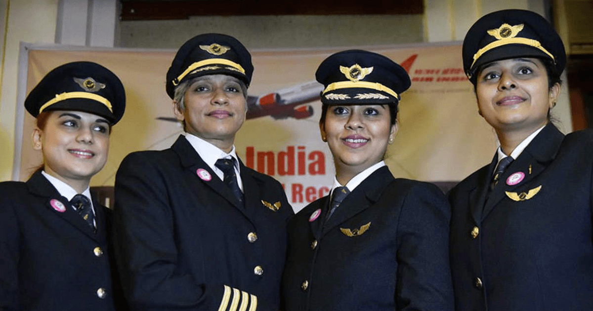 In Today’s Good News, India Has The Highest Number Of Women Pilots In The World & We’re So Proud
