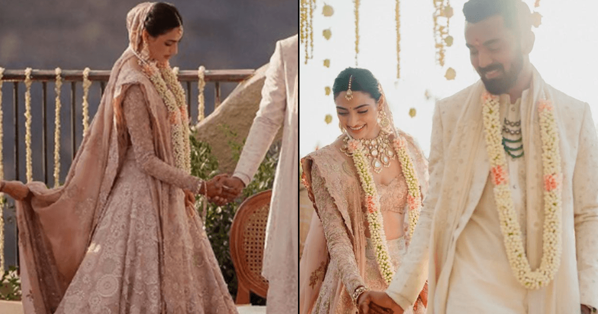 Athiya Shetty’s Lehenga Apparently Took 10,000 Hours To Make. We Did The Math & That’s A LONG Time