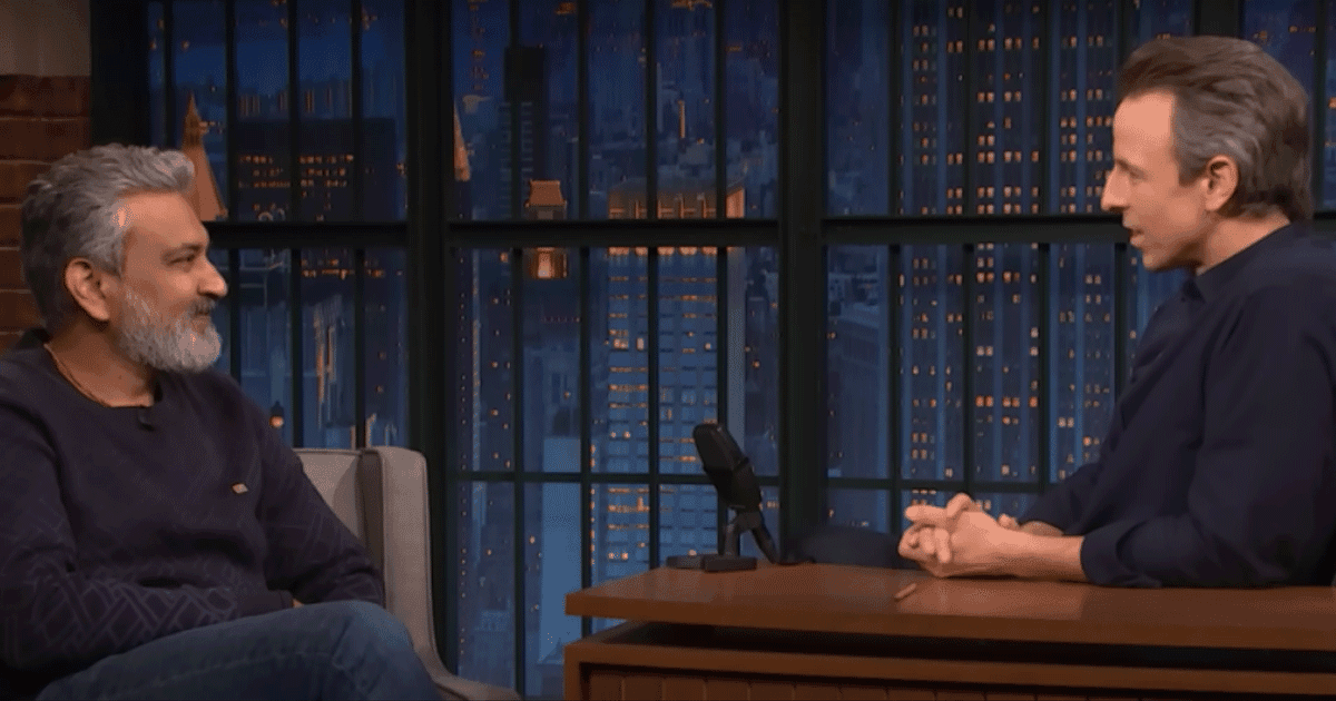 SS Rajamouli Tells Seth Meyers That He Thought Only NRIs’ Friends Would Watch ‘RRR’ In The West