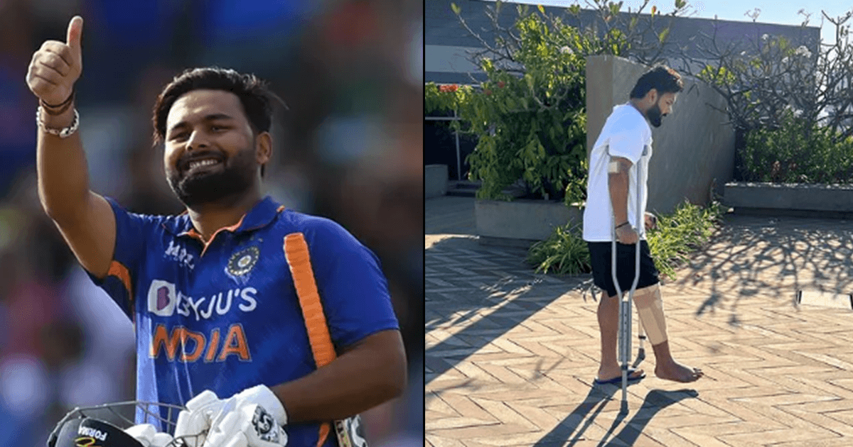 “One Step Forward, One Step Stronger”: Rishabh Pant Shares His First Pictures After The Accident