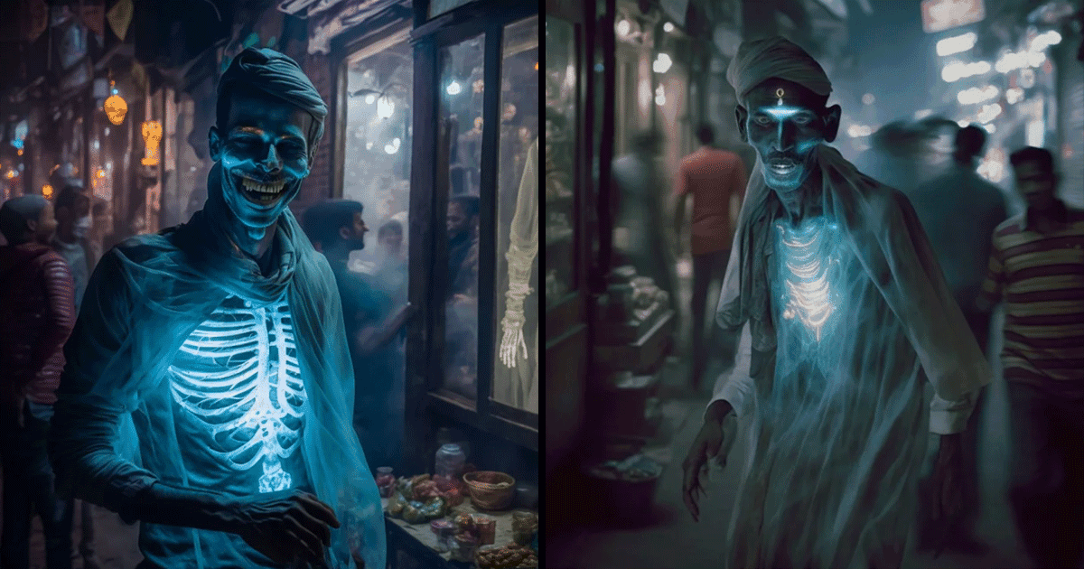 These Haunted AI-Generated Portraits Of Old Delhi By Night Are Bound To Give You Chills