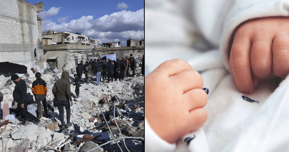 A Newborn Baby Rescued From Rubble In Syria Named Aya, ‘A Sign From God’