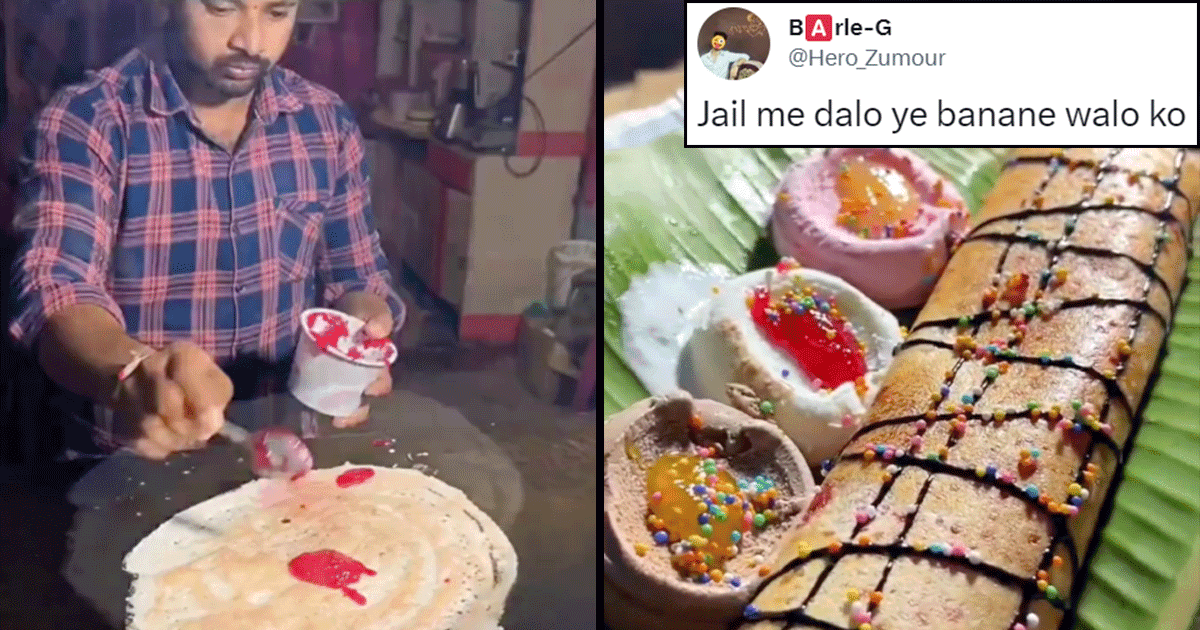 Someone Made Ice Cream Dosa & Ruined Two Individually Perfect Dishes