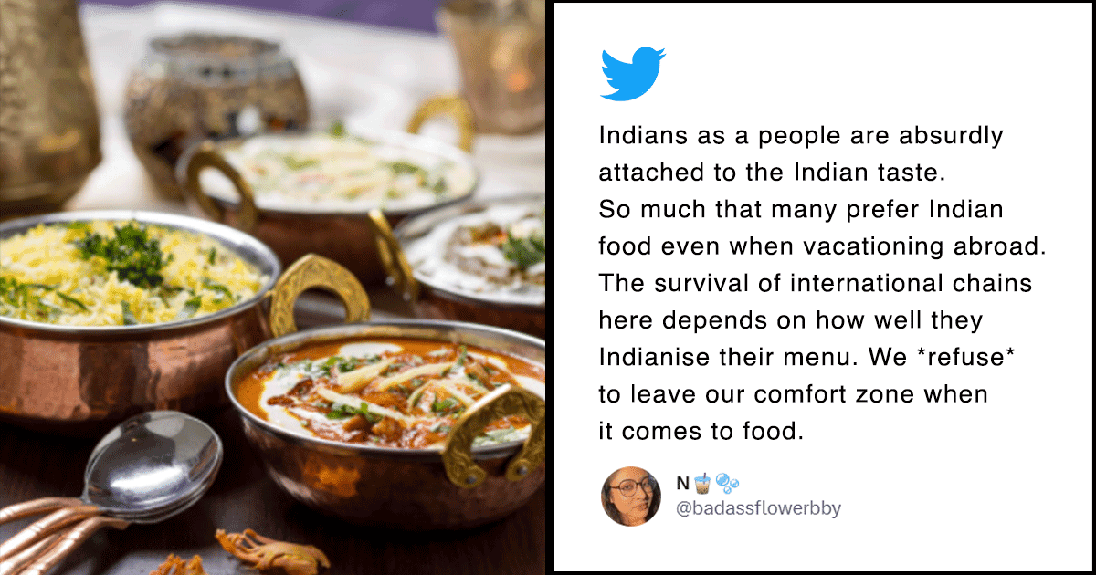 Twitter Is Debating The Desi Loyalty To Eat Indian Food Abroad