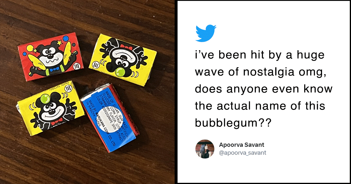The 90s Kids Get On A Nostalgic Ride Down Memory Lane With The Picture Of ‘Tattoo Waali Bubble Gum’