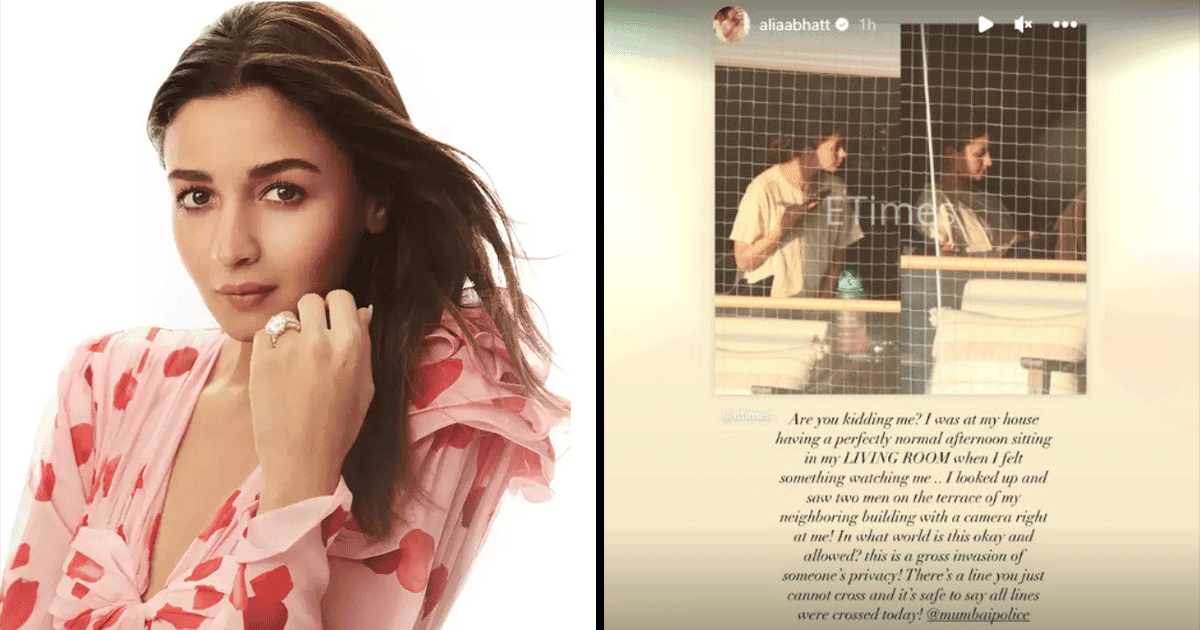 Two Photographers Clicked Alia Bhatt Sitting In Her ‘Living Room’ & This Is Just Not Done