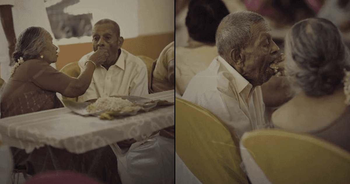 Video Of Elderly Woman Feeding Her Husband Teaches Us All The Real Meaning Of Love