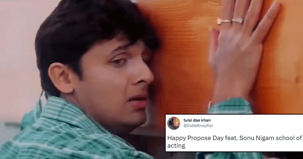 This Dramatic Proposal Scene From Sonu Nigam Is Proposal Day Goals