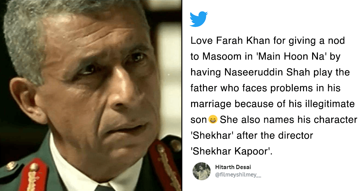 This Twitter Thread On ‘Main Hoon Na’ Lists Its Connection With Other Bollywood Movies