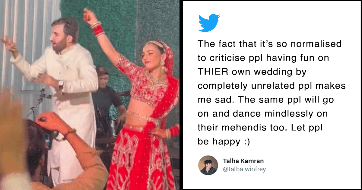 Just Another Day When Somebody Is Offended With A Bride Happily Dancing At Her OWN Wedding