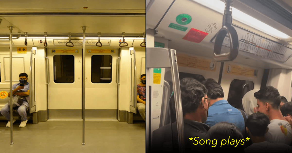 Delhi Metro Driver Accidentally Plays A Song On Speakers & TBH, It Should Become A Thing