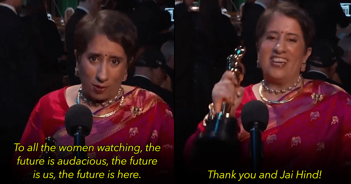 ‘Yeh Aapke Liye Hai’: Guneet Monga Dedicates Her Oscar Win To India & Desis Are So Proud!