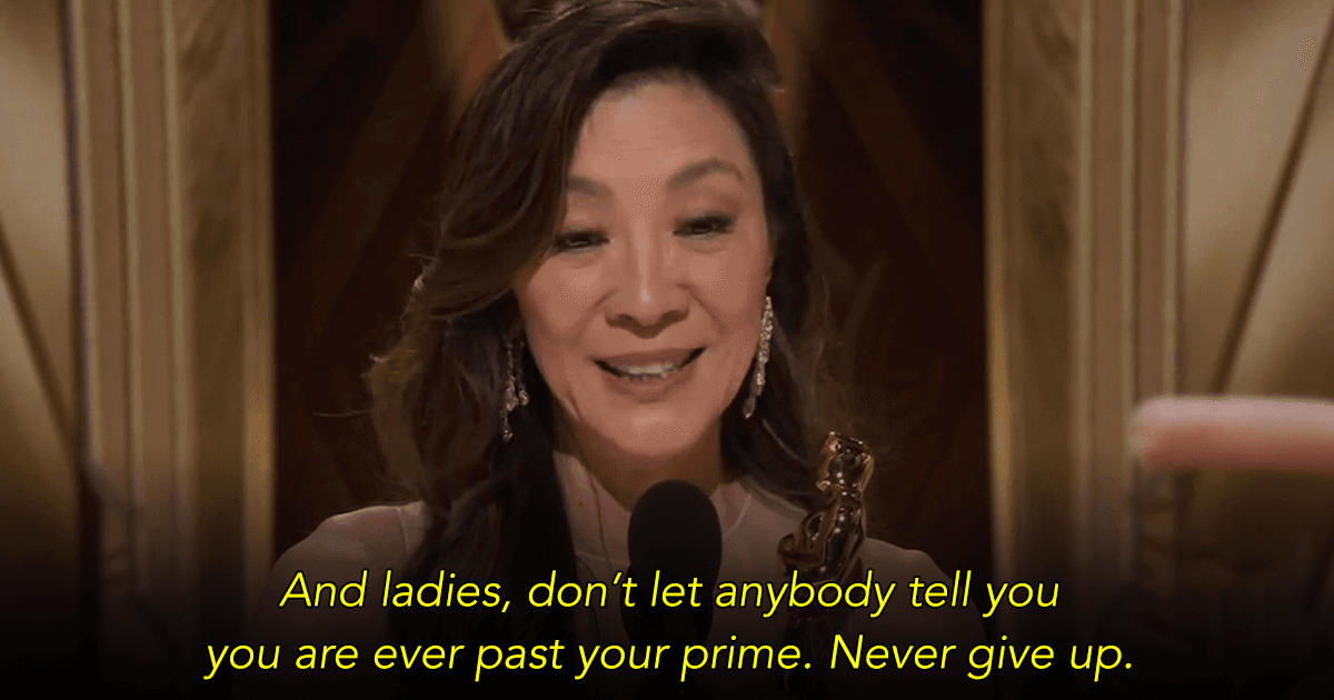 Michelle Yeoh’s Oscars Acceptance Speech Is A Reminder For Women & People Of Colour To Dream Big