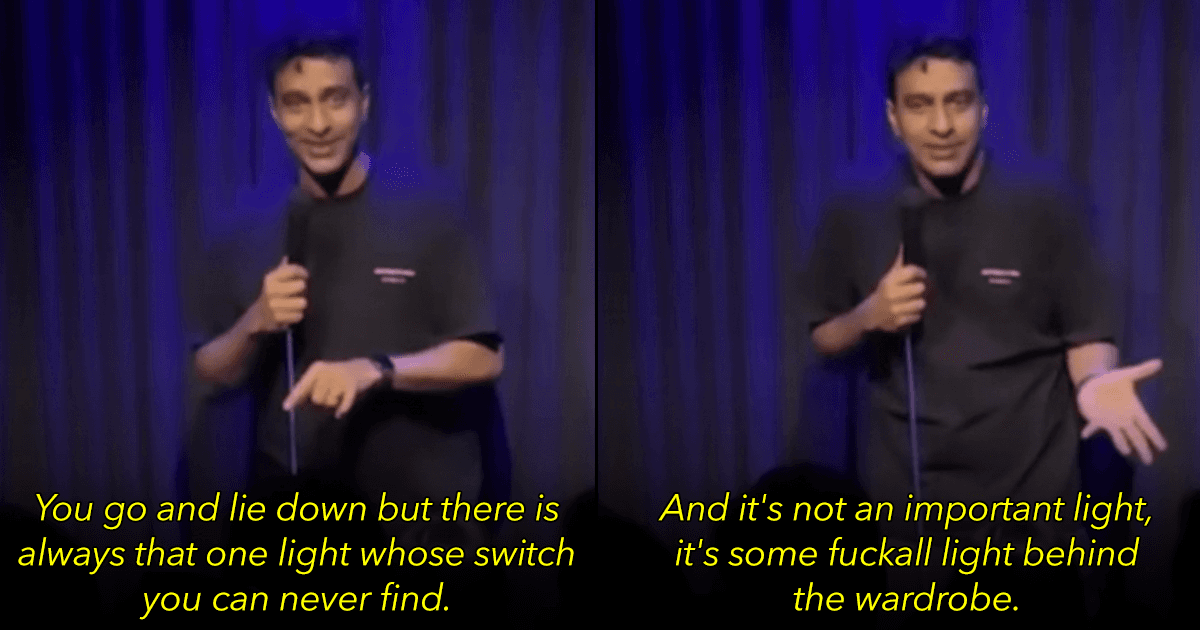Varun Thakur’s Recent Stand-Up About Hotel Lights Keeping Us Up At Night Is Just Too Relatable
