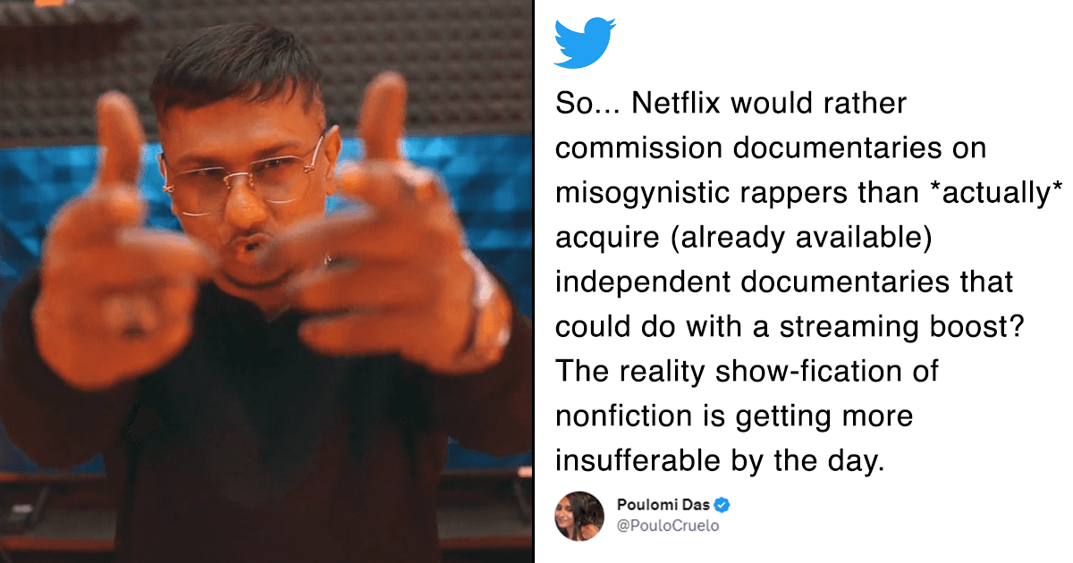 A Journalist’s Opinion On Upcoming Netflix Documentary About Honey Singh Has Left Twitter Thinking