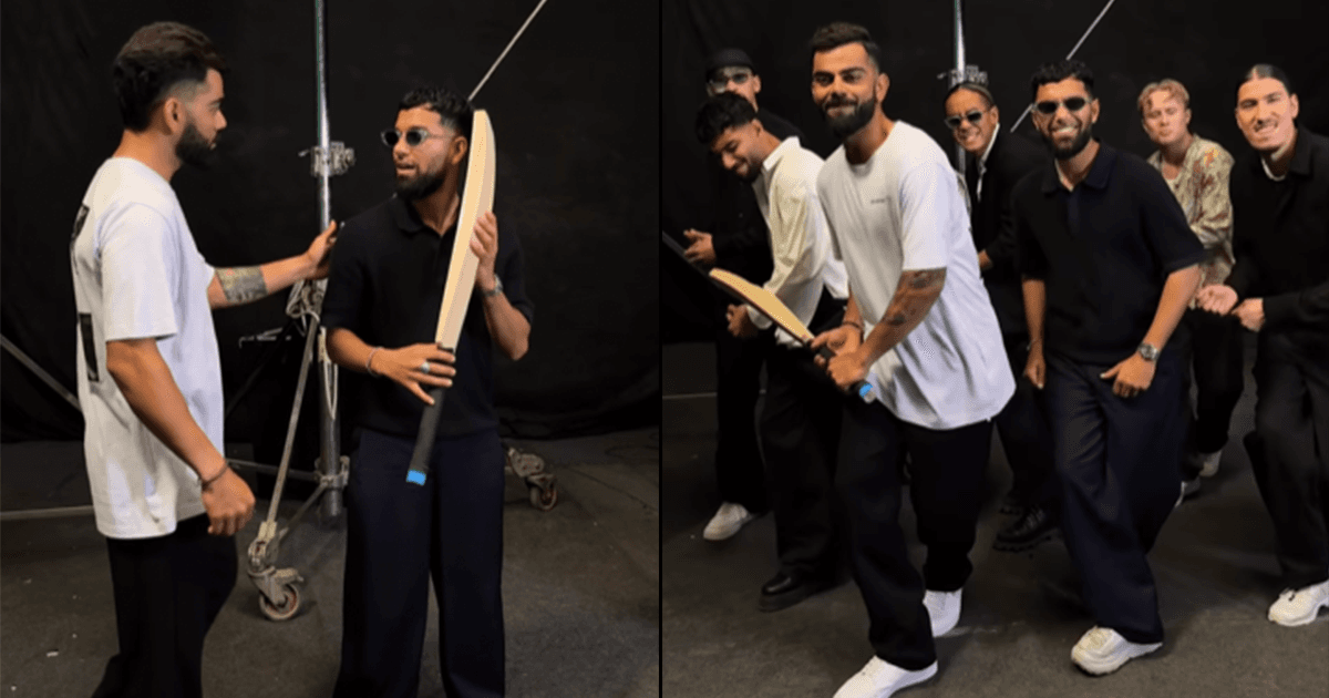 Virat Kohli Jigs With The ‘Kala Chashma’ Fame Dance Group ‘The Quick Style’ & The Internet Loves It