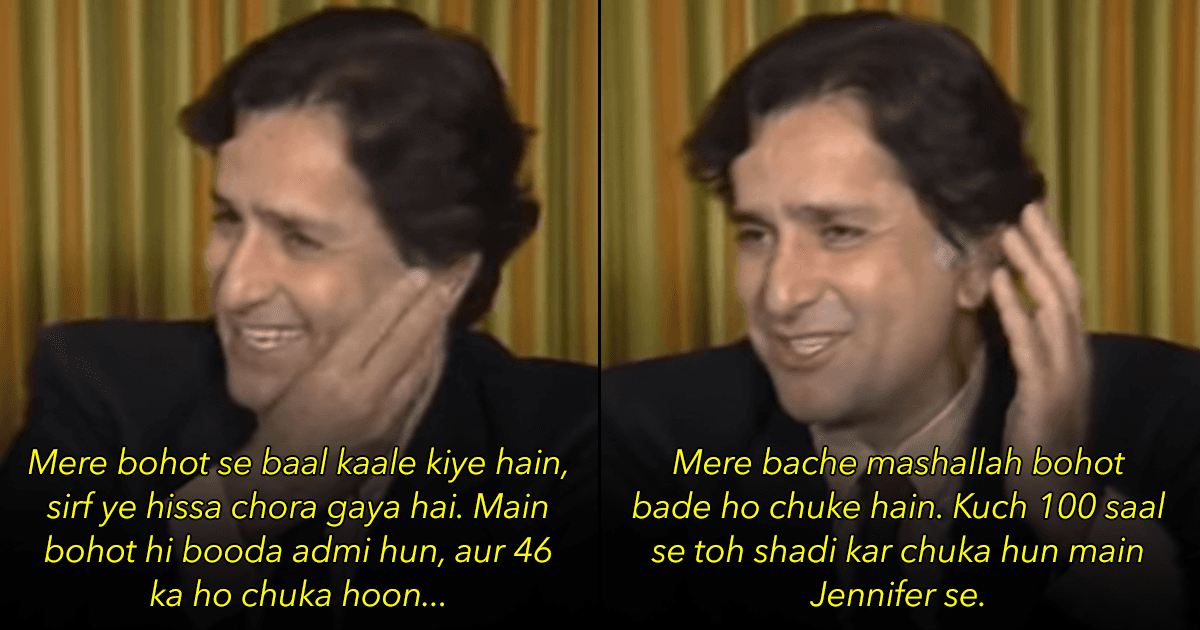 This Candid Old Clip Of Shashi Kapoor Has Netizens Calling Him Their Favourite Kapoor