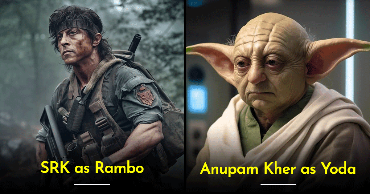 See These AI-Generated Images Of Bollywood Actors Reimagined As Iconic Hollywood Characters