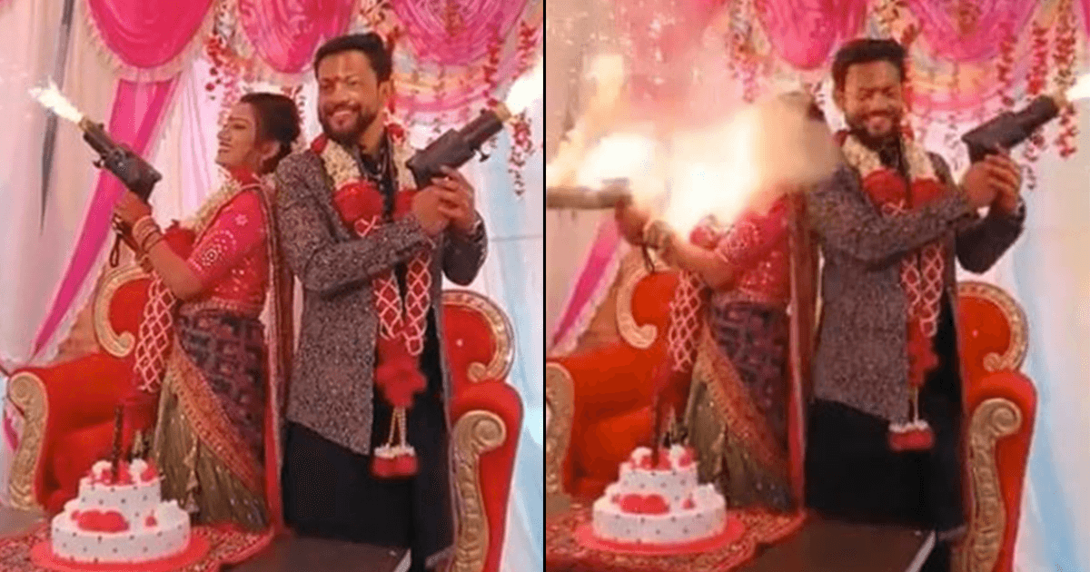 ‘New Fear Unlocked’: Bride & Groom Celebrated The Wedding With Guns & It Backfired
