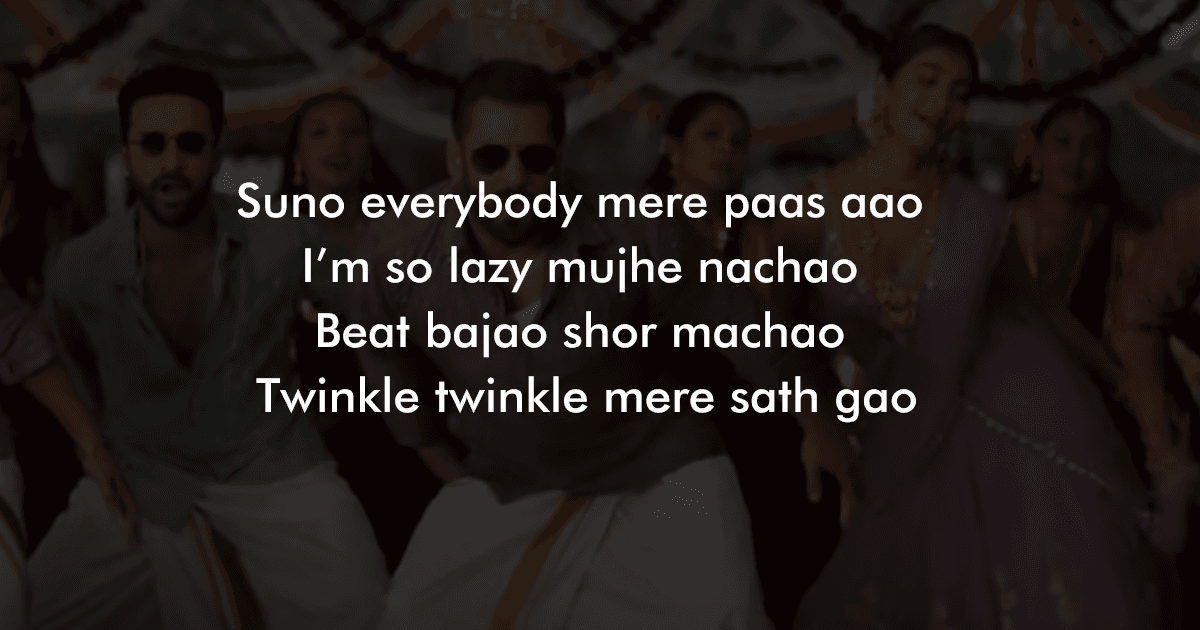 We Just Realised That Salman Khan’s Song Almost Always Have The Weirdest Lyrics