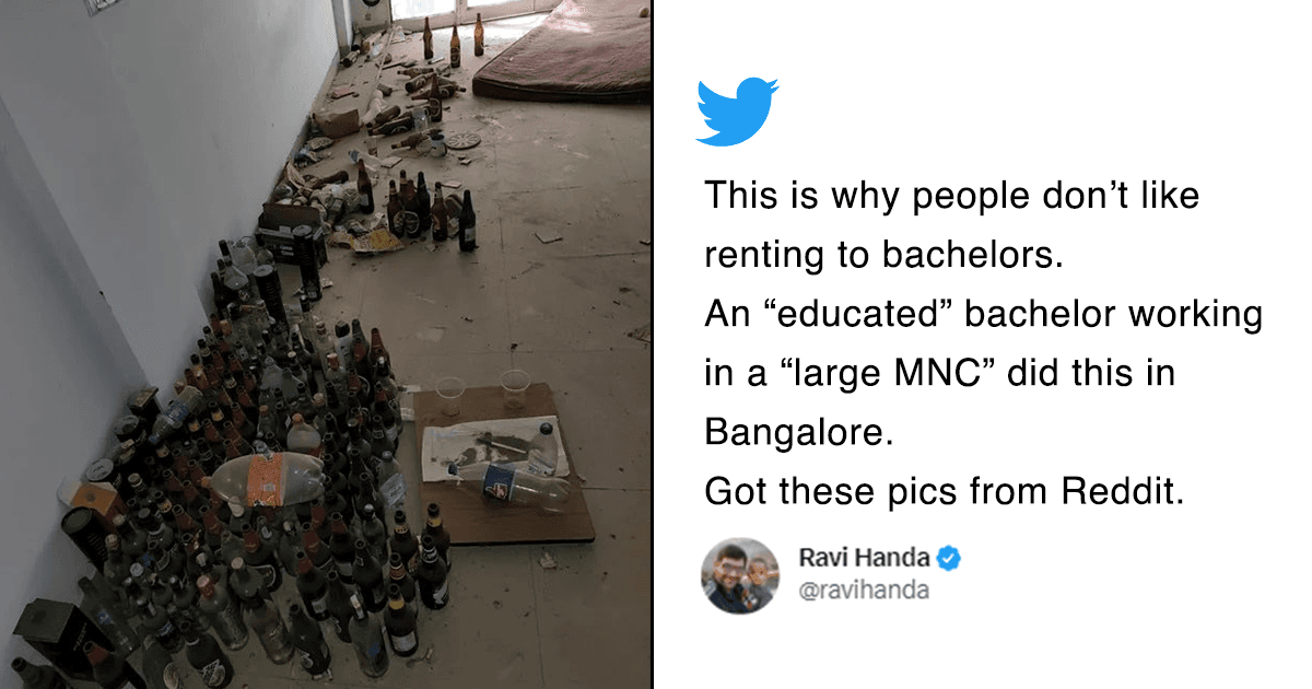 An ‘Educated’ Bengaluru Tenant Wrecks The Flat Before Vacating, Leaving Netizens Divided