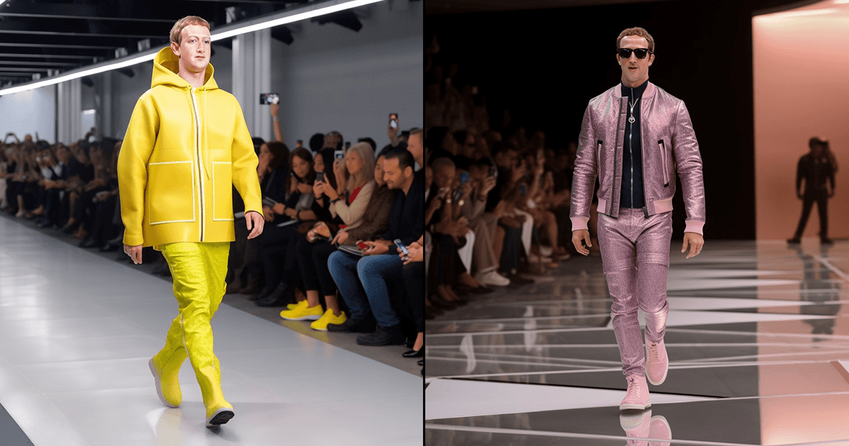 ICYMI: These AI Images Of Mark Zuckerberg Chanelling His Inner Fashion Model Seem Pretty Real