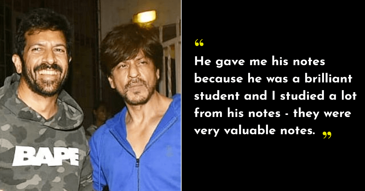 Kabir Khan Talks About SRK As His Senior In College & Clearly Everyone Loves Shah Rukh