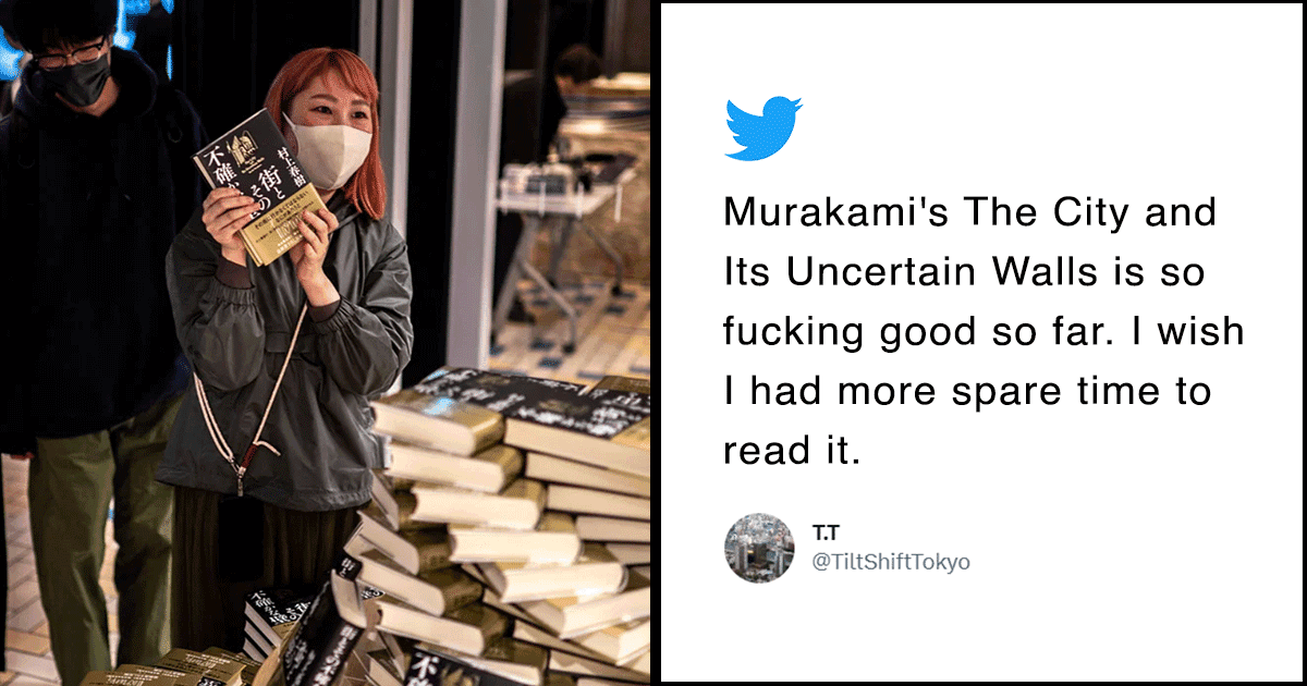 Fans Line Up To Get Their Hands On Haruki Murakami’s First Novel In 6 Years