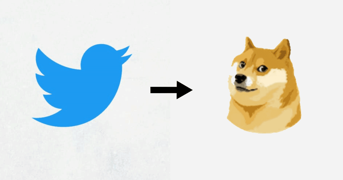 Bye Bye Birdie, Welcome The Doge: Elon Musk Has Just Changed The Twitter Logo