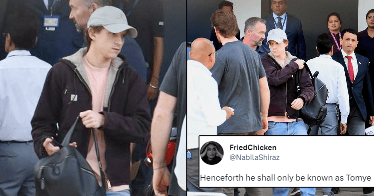 From ‘Tomye’ To ‘Tommy’, Paps Yelling Different Versions Of Tom Holland’s Name Is Peak Indian Paps
