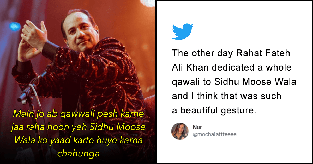 Rahat Fateh Ali Khan Gives Tribute To Sidhu Moose Wala With Song ‘Akhiyan Udeek Diyan’