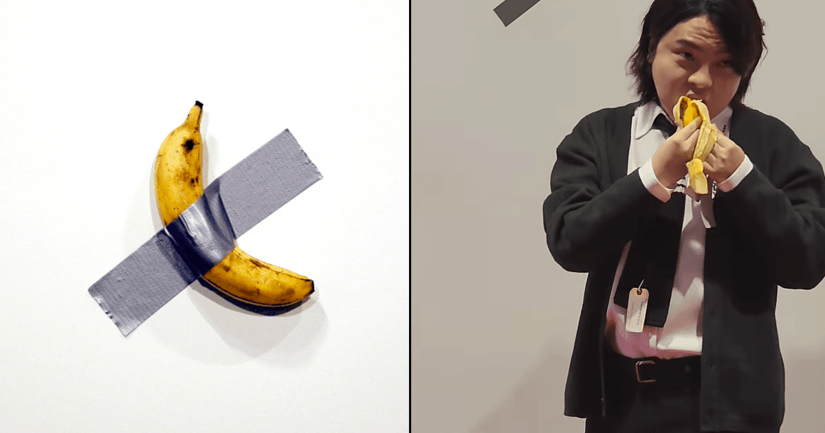 The Student Who Ate The Banana Artwork Worth ₹1 Crore Says That He Was Hungry & We Get It