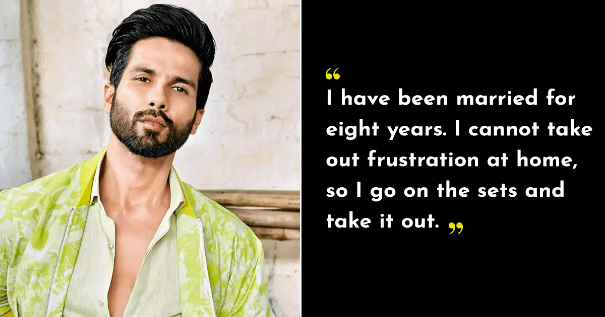 Shahid Kapoor Passing Unfunny Remarks About Being Married Is Peak Desi Uncle Behaviour