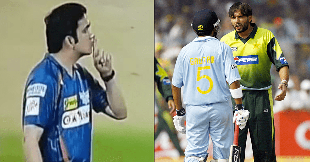 7 Times Gautam Gambhir Lost His Cool And Got Into Ugly Spats On The Field