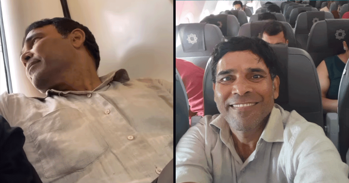 This Video Of A Father’s First Time In Airplane Is The Most Wholesome Thing You’ll See Today