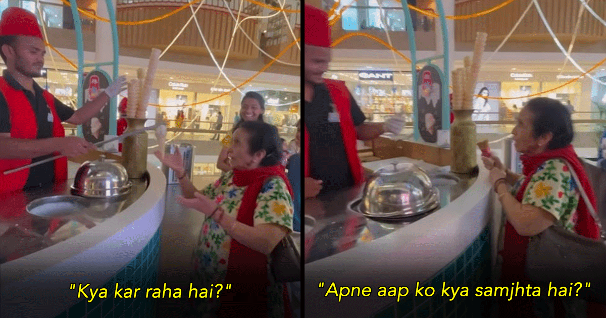 This Desi Mom Scolding Turkish Ice-Cream Vendor Is All Of Us At The Stall