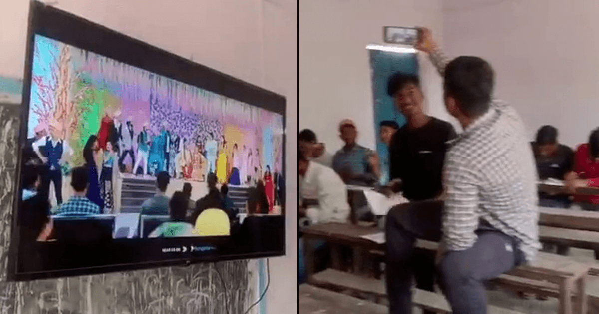 Dancing To Music On Smart TV, Students In Bihar Take An Exam With No Invigilator In Sight