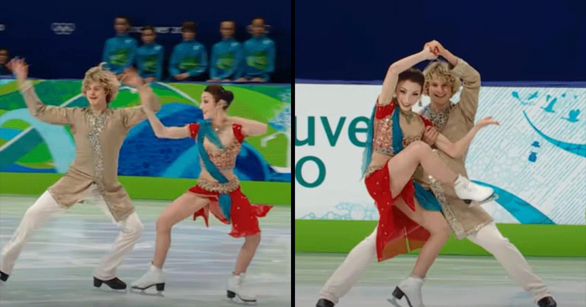 Throwback: When Ice-Dancers Performed To Bollywood Songs At The 2010 Olympics. Nostalgia Reloaded