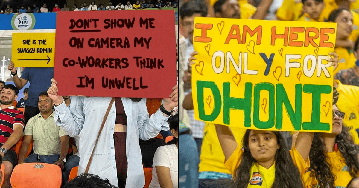 Hilarious and Heartfelt: 19 Of The Best IPL Match Placards Over The Years
