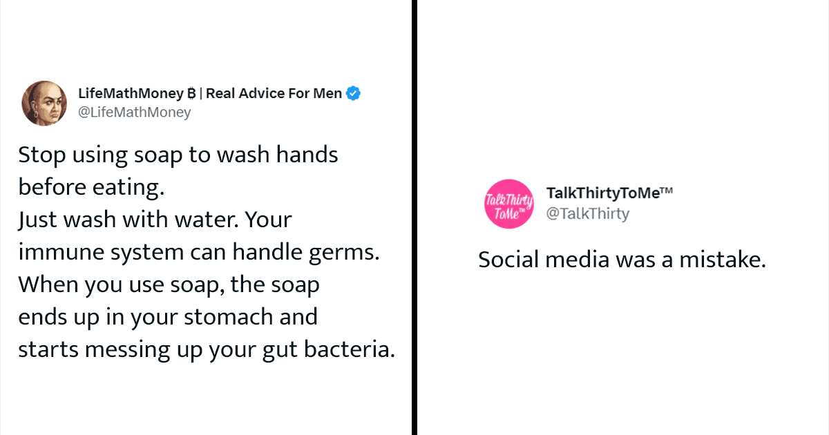 This Guy Asked People To Stop Using Soap & Twitter Is Taking Him To The Cleaners