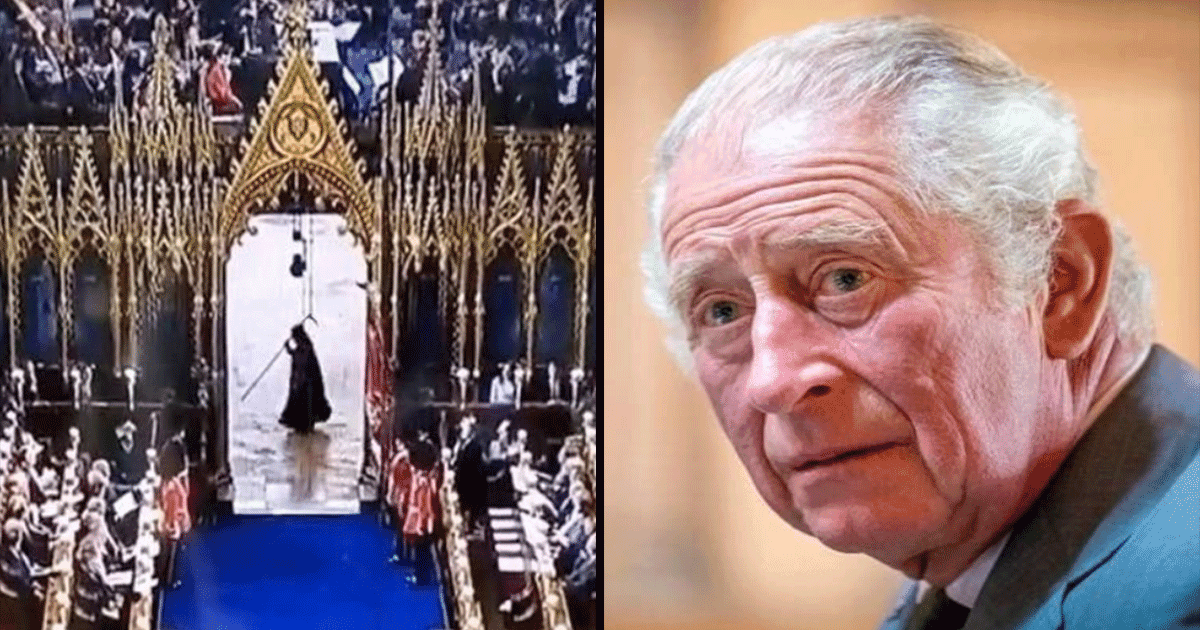The ‘Grim Reaper’ Appeared At King Charles’ Coronation & We’re Wondering Who He Was Here For