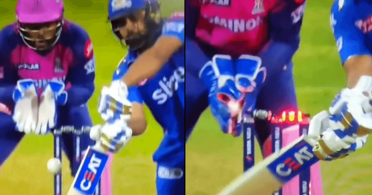 Was Rohit Sharma Not Out? People Argue Over Sanju Samson’s Controversial Dismissal Of MI Skipper